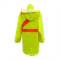 High visibility safety rain coat jacket pvc reflective jacket